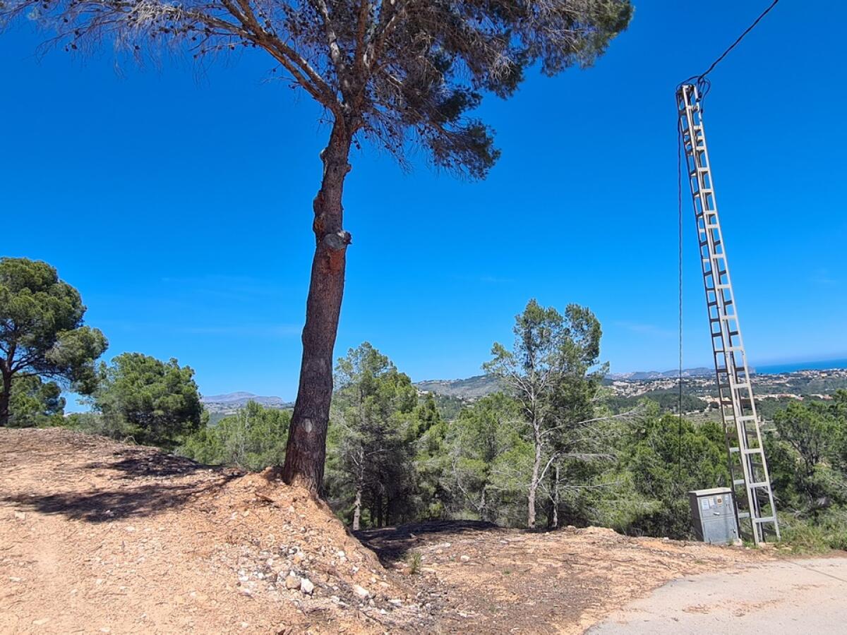 Plot for sale in Calpe Oltamar