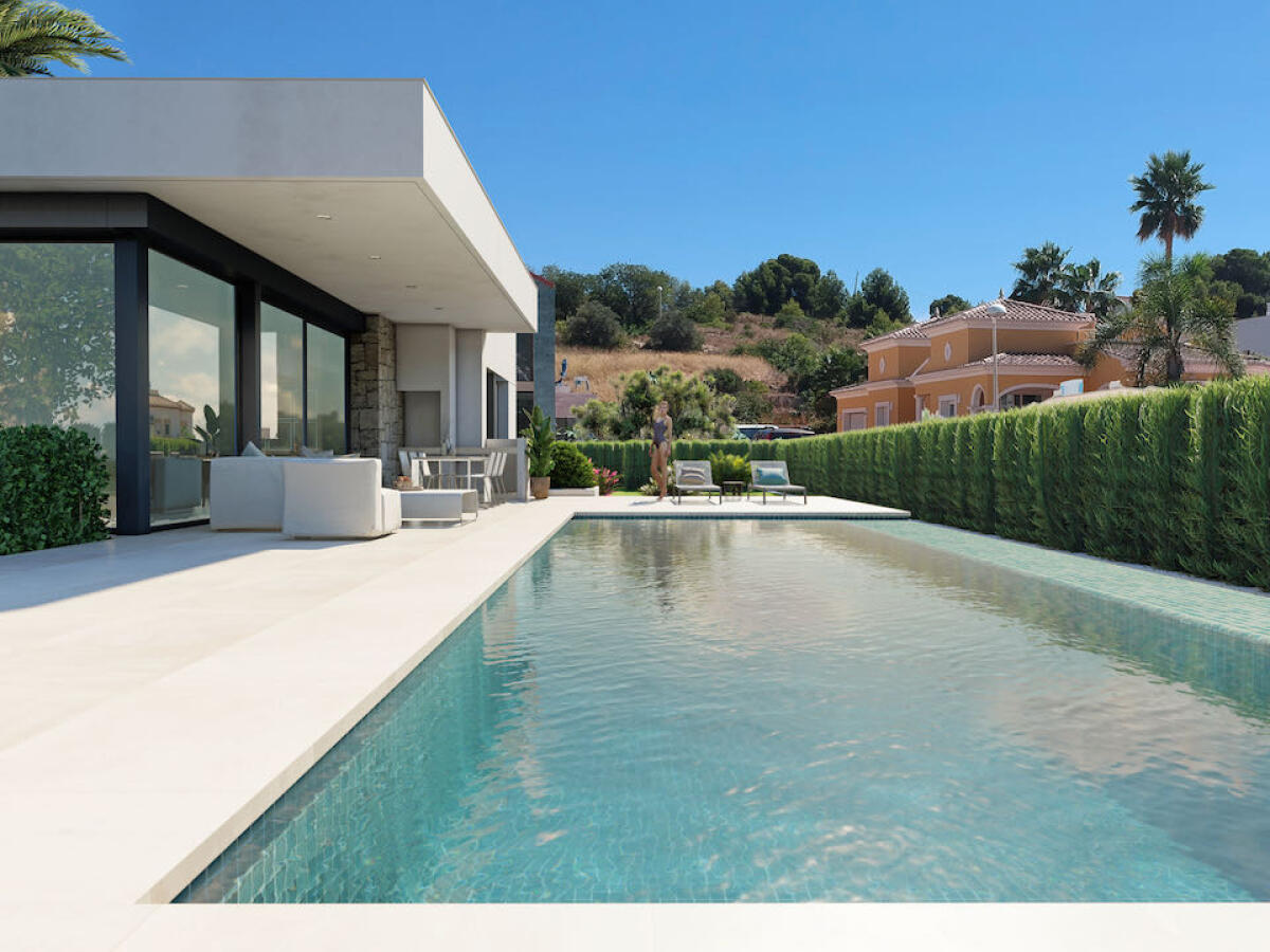 Luxury Villa with Pool and BBQ in Quiet Calpe Area.